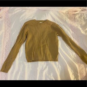 cute warm tan sweater